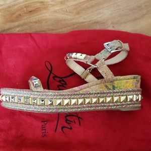 Christian Louboutin sandals, size 35